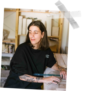 Morgane, céramiste de L’Atelier de Brume